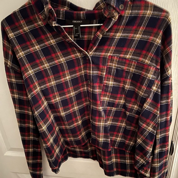 forever 21 flannel small - Picture 1 of 2